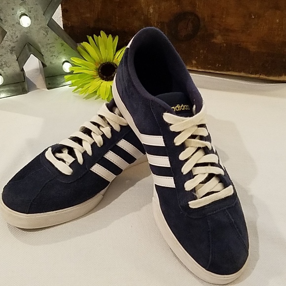adidas Shoes - Adidas Casneo Retro Blue "Suede" Sneaker